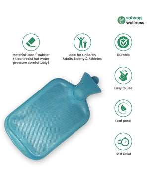 Hot Water Bottle with Dressing Cover - Medicline Supplies