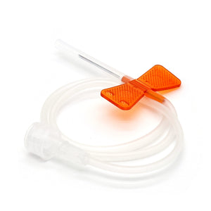 VM Scalp Vein Butterfly - 25G Orange - Medicline Supplies